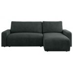 Narożnik ARGOS L - uniwersalny - ciemnoszary, struktura