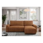 Narożnik ARGOS L - uniwersalny - pomarańczowy, struktura