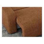 Narożnik ARGOS L - uniwersalny - pomarańczowy, struktura