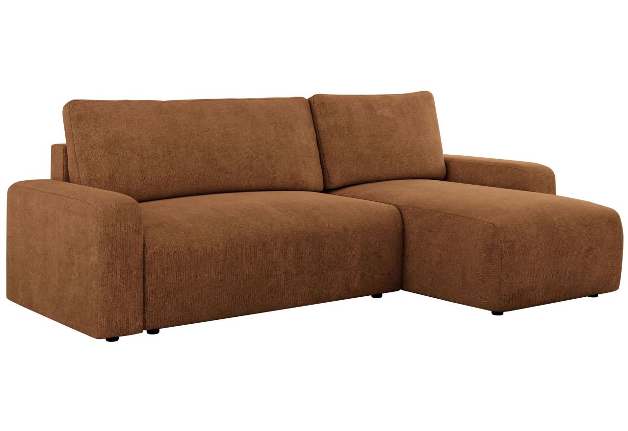 Narożnik ARGOS L - uniwersalny - pomarańczowy, struktura