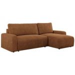 Narożnik ARGOS L - uniwersalny - pomarańczowy, struktura