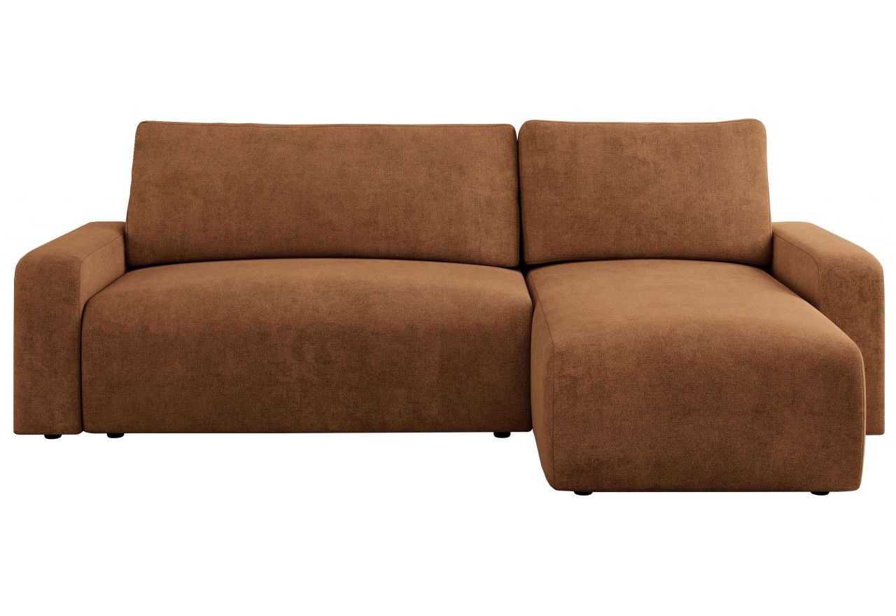 Narożnik ARGOS L - uniwersalny - pomarańczowy, struktura