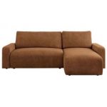 Narożnik ARGOS L - uniwersalny - pomarańczowy, struktura