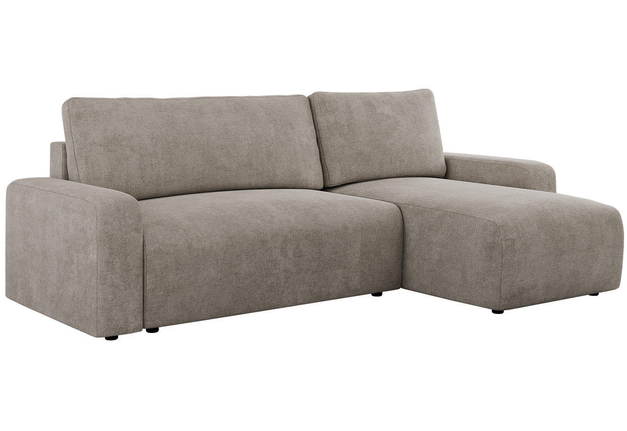 Narożnik ARGOS L - uniwersalny - beżowy, struktura