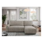 Narożnik ARGOS L - uniwersalny - beżowy, struktura