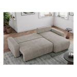 Narożnik ARGOS L - uniwersalny - beżowy, struktura