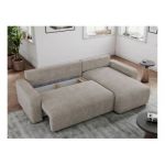 Narożnik ARGOS L - uniwersalny - beżowy, struktura