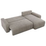 Narożnik ARGOS L - uniwersalny - beżowy, struktura