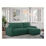 Narożnik ARGOS L - uniwersalny - zielony, struktura