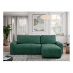 Narożnik ARGOS L - uniwersalny - zielony, struktura