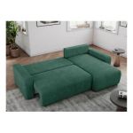 Narożnik ARGOS L - uniwersalny - zielony, struktura