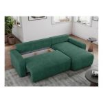 Narożnik ARGOS L - uniwersalny - zielony, struktura