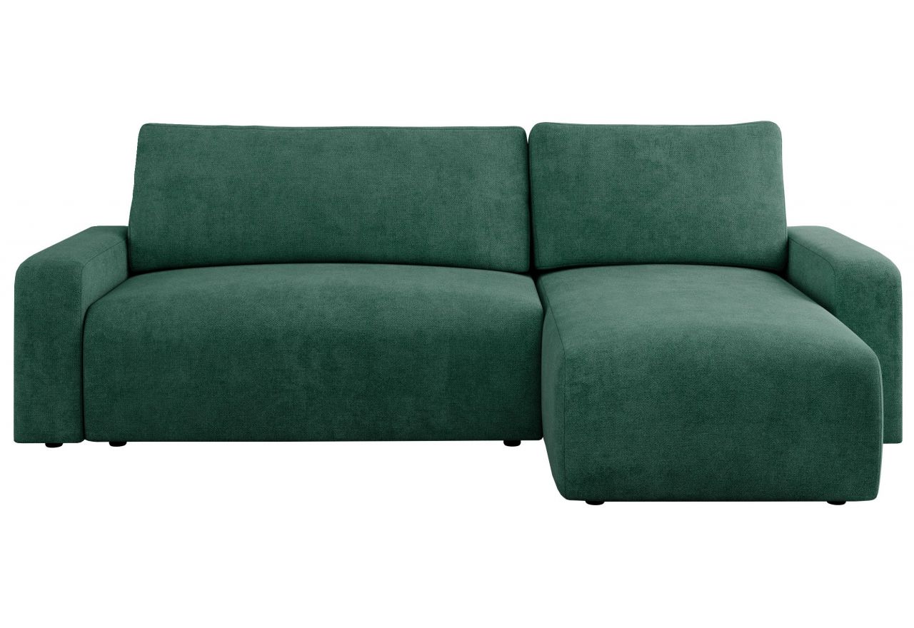 Narożnik ARGOS L - uniwersalny - zielony, struktura