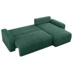 Narożnik ARGOS L - uniwersalny - zielony, struktura