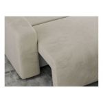 Narożnik ARGOS L - uniwersalny - beżowy, welwet