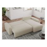 Narożnik ARGOS L - uniwersalny - beżowy, boucle