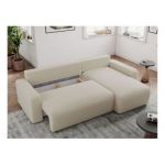 Narożnik ARGOS L - uniwersalny - beżowy, boucle