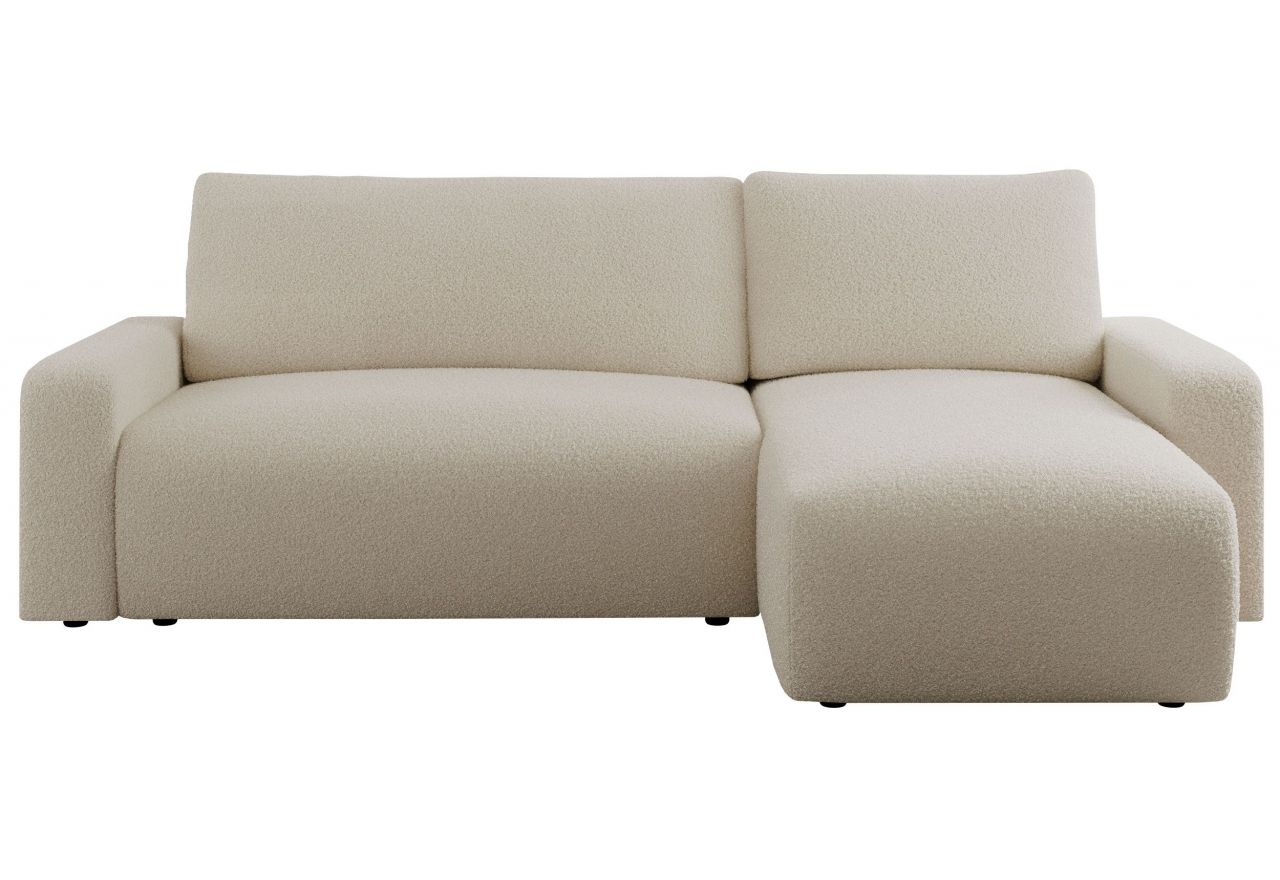 Narożnik ARGOS L - uniwersalny - beżowy, boucle