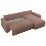 Narożnik ARGOS L - uniwersalny - różowy, boucle