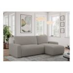 Narożnik ARGOS L - uniwersalny - szary, boucle