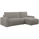 Narożnik ARGOS L - uniwersalny - szary, boucle