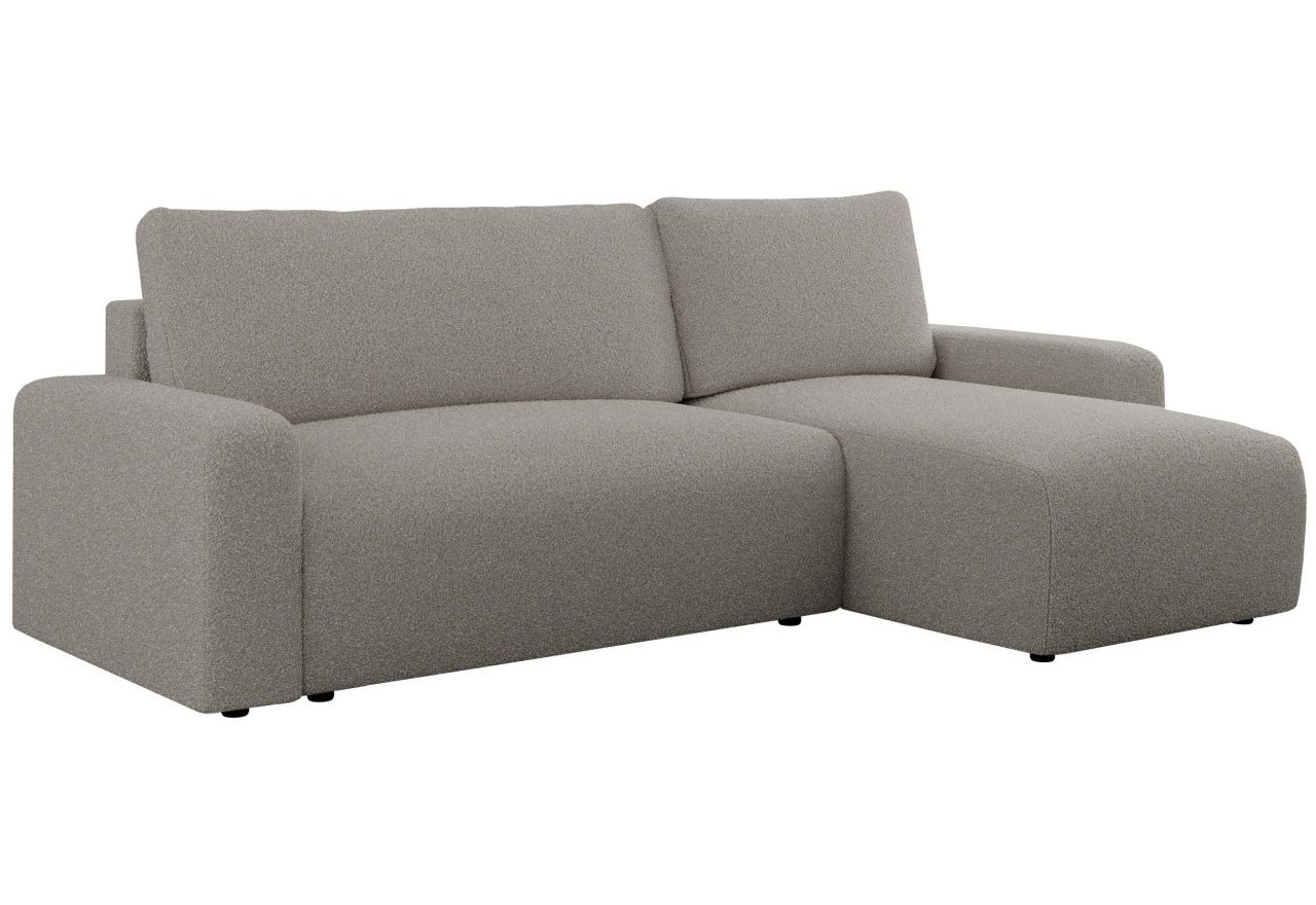 Narożnik ARGOS L - uniwersalny - szary, boucle