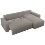 Narożnik ARGOS L - uniwersalny - szary, boucle