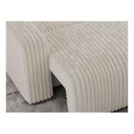 Narożnik ARGOS L - uniwersalny - beżowy, sztruks