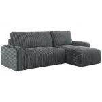 Narożnik ARGOS L - uniwersalny - szary, sztruks