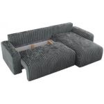 Narożnik ARGOS L - uniwersalny - szary, sztruks