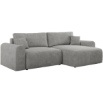 Narożnik NELSON L - uniwersalny - jasnoszary, struktura