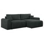 Narożnik NELSON L - uniwersalny - ciemnoszary, struktura