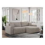 Narożnik NELSON L - uniwersalny - beżowy, struktura