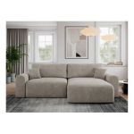 Narożnik NELSON L - uniwersalny - beżowy, struktura