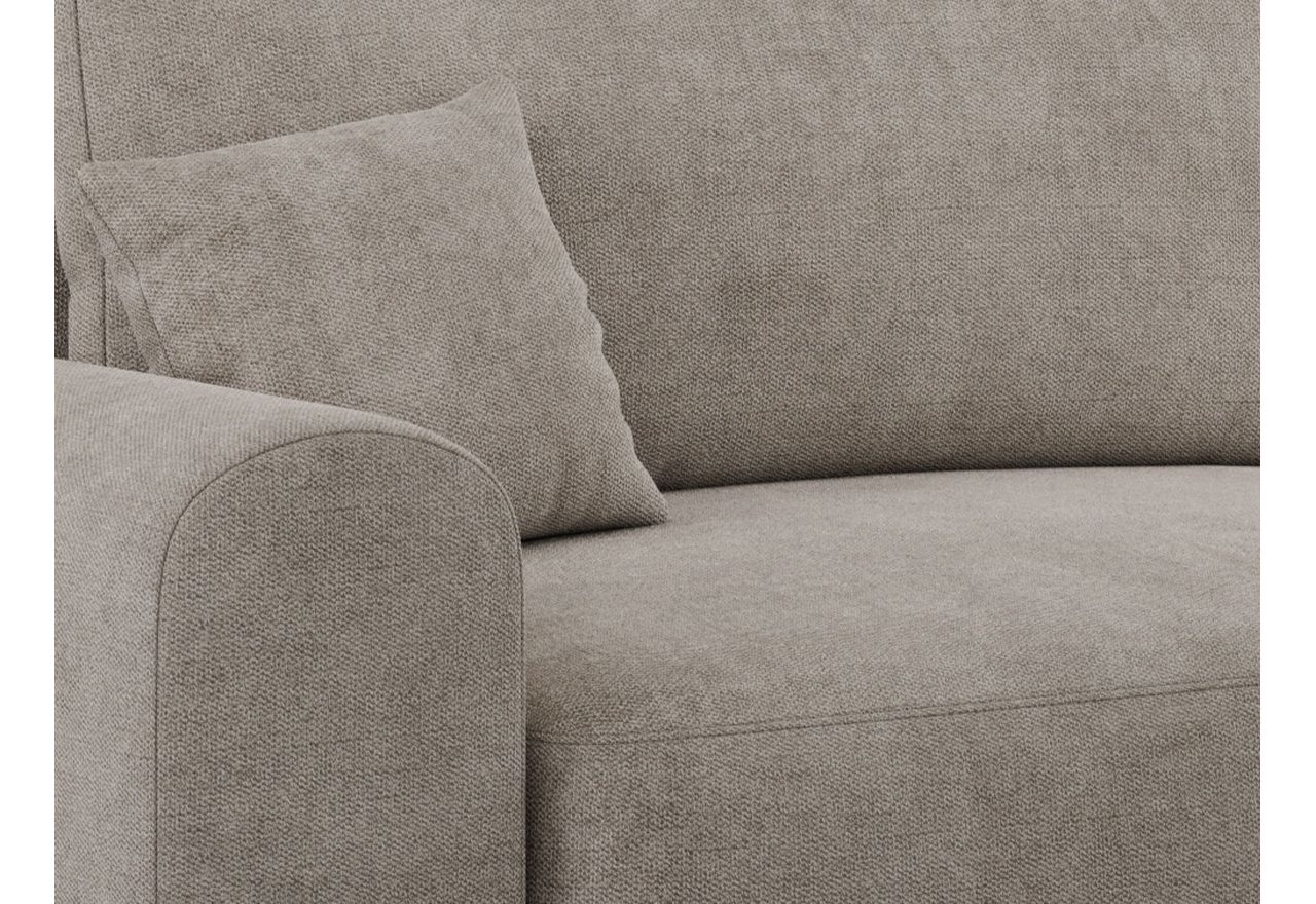 Narożnik NELSON L - uniwersalny - beżowy, struktura