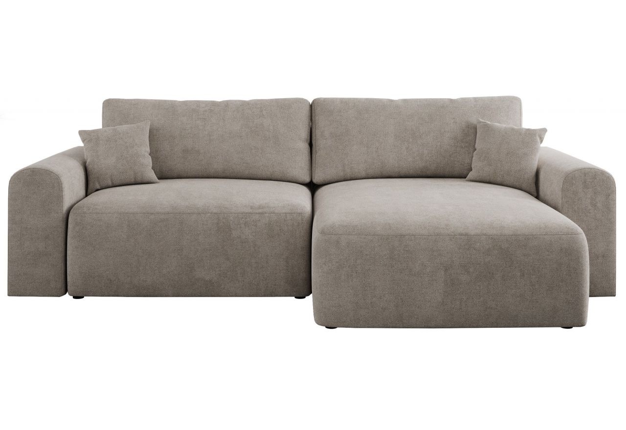 Narożnik NELSON L - uniwersalny - beżowy, struktura