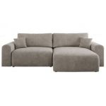 Narożnik NELSON L - uniwersalny - beżowy, struktura