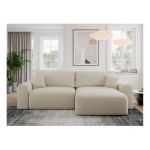 Narożnik NELSON L - uniwersalny - beżowy, boucle