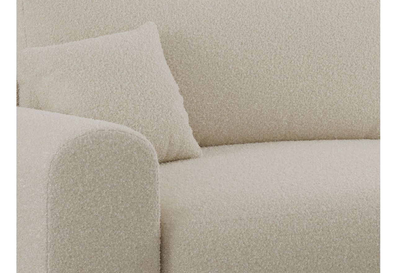 Narożnik NELSON L - uniwersalny - beżowy, boucle