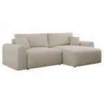 Narożnik NELSON L - uniwersalny - beżowy, boucle