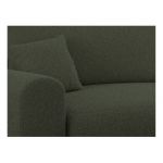 Narożnik NELSON L - uniwersalny - ciemnozielony, boucle