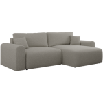 Narożnik NELSON L - uniwersalny - szary, boucle