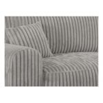 Narożnik NELSON L - uniwersalny - jasnoszary, sztruks