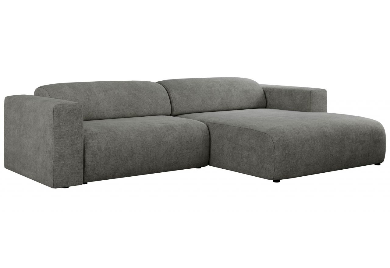 Narożnik PASADENA L - strona prawa - szary, struktura