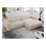 Narożnik PASADENA L - strona prawa - beżowy, boucle