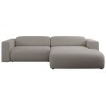 Narożnik PASADENA L - strona prawa - szary, boucle