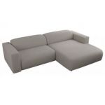 Narożnik PASADENA L - strona prawa - szary, boucle