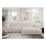 Narożnik PASADENA L - strona prawa - beżowy, sztruks