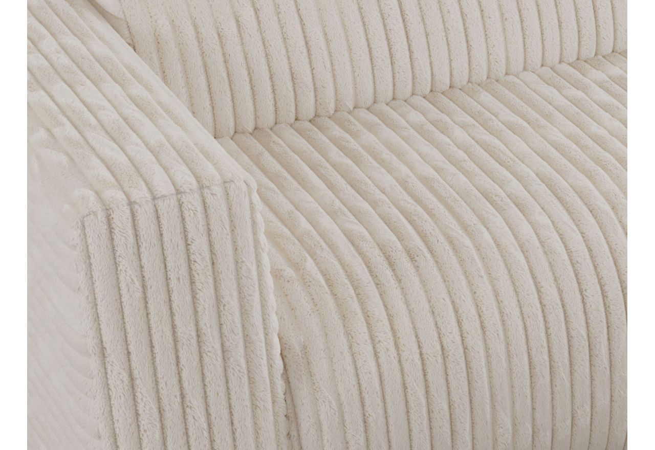 Narożnik PASADENA L - strona prawa - beżowy, sztruks