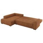 Narożnik ORTA L - strona lewa - pomarańczowy, struktura